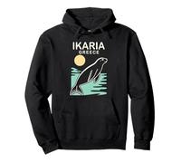 Ikaria Grecia Tramonto Felpa con Cappuccio
