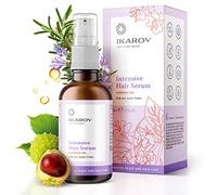 Ikarov Olio per la crescita dei capelli Ikarov per uomo e donna - Siero naturale con oli di castagna, rosmarino e mandorle - Per capelli più spessi e riduce la caduta dei capelli - 50 ml