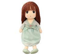 ikasus Bambola di Panno per Bambina, 50 Cm Bambine Morbide Peluche Bella Pezza, Morbida da Principessa Cappello e Vestiti Staccabili, Idea Regalo Compleanno, Battesimo Christmas