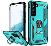 IKAZZ Custodia per Samsung Galaxy S2X, grado militare, antiurto, resistente, con supporto magnetico per auto, colore: turchese