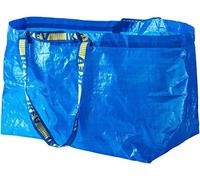 Ikea - 15 sacchetti Frakta, misura L, ideali per fare la spesa, bucato, ottimi per riporre oggetti, colore: blu, plastica, Blue, 15-Pack