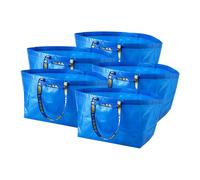 Ikea - 5x Frakta Blue Large Bags - Ideal For Shopping, Laundry & Storage by Ikea