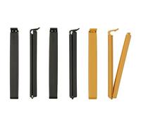 Ikea 990024 Bevara Clip per Chiudere Sacchetti, Multicolore, 16x12x3 cm, 6 unità