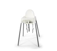 Ikea Antilop - Seggiolino per Bambini con Cintura, Bianco