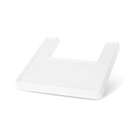 Ikea Antilop Vassoio per Seggiolone, Plastica, Bianco, 44x42x6 cm