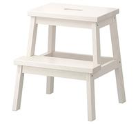 IKEA BEKVÄM - Sgabello a pedana, 50 cm, colore: Bianco