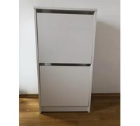 IKEA Bissa Cabine con 2 scomparti bianchi (49x28x93 cm)