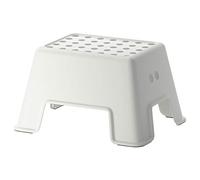 Ikea Bolmen Scaletta/Sgabello, Plastica, Bianco, 44x35x26 cm