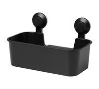IKEA Cestino con ventosa, nero (TISKEN)