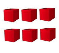 Ikea Drona box, rosso (confezione da 6)