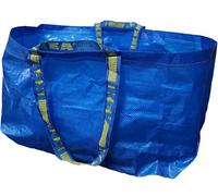 IKEA FRAKTA Borsa da trasporto, grande, blu (confezione da 4)