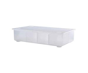 IKEA Glis Box 002.831.03 - Scatola trasparente con coperchio, misura 13 3/8 x 8 1/4"
