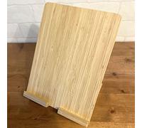 Ikea Grimar Supporto verticale per tablet, in legno e con struttura a cerniera, regolabile a tre angolazioni