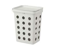 Ikea HÅLLBAR Pattumiera con coperchio per rifiuti organici, 10 l, grigio chiaro