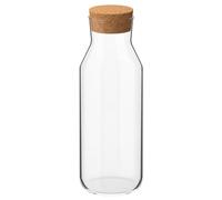 IKEA Ikea 365+ - Caraffa con tappo, 0,5 l, in vetro trasparente/sughero