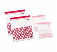 Ikea Istad 805.256.74 - Sacchetti per alimenti per congelatore, 2,5 l e 1,2 l, c