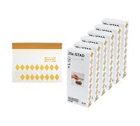 Ikea Istad, sacchetti piccoli riutilizzabili per alimenti, con doppia guarnizione, 0,3 l, oro diamante, set da 150 sacchetti