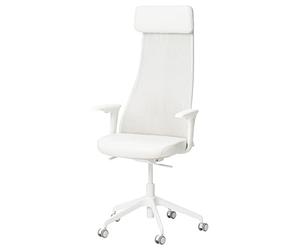IKEA JÄRVFJÄLLET Sedia da ufficio con braccioli, Grann White
