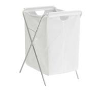Ikea JALL-Borsa per la biancheria con supporto, bianco - 70 l, 80 cm