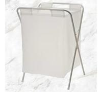 IKEA JALL - Borsa per la lavanderia con supporto, 70 l, colore: Bianco