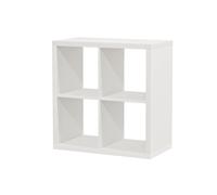 Ikea Kallax - Mensola da parete, divisorio bianco (77 x 77 cm)