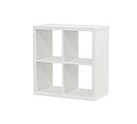 Ikea Kallax - Mensola da parete, divisorio bianco (77 x 77 cm)