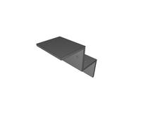 IKEA LACK Plexiglass Mount Bracket - Dual Surface Support with M3 Screws