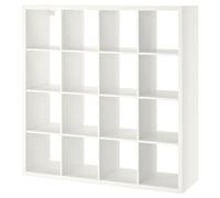 Ikea - Libreria Kallax, Colore: Bianco, 147 x 147 cm