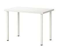 IKEA LINNMON/ADILS - Tavolo 100 x 60 cm, colore: Bianco