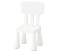 Ikea Mammut - Sedia per bambini per interni ed esterni, colore bianco, confezione da 1