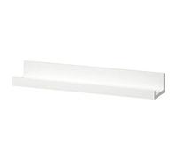 Ikea Mosslanda - Scaffale per foto da cucina, ufficio, 55 cm, colore: Bianco
