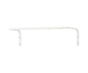 Ikea Mulig - Barra appendiabiti 26 x 16 cm, colore: Bianco
