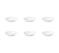 IKEA OFTAST - Set di 6 piatti fondi, 20 cm, colore: Bianco