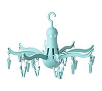 IKEA Pressa 801.896.63 - Asciugacapelli con 16 mollette, colore: Blu