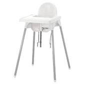 Ikea - Seggiolone Antilop con vassoio, colore: Bianco (4)