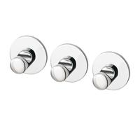IKEA Gancio autoadesivo SKOGHALL placcato cromo set da 3 – 160 x 100 cm