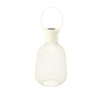 IKEA SOLVINDEN LED Lanterna ad Energia Solare, Rete da Esterno Bianca, 29 cm,...
