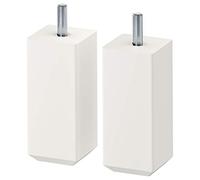 IKEA Stubbarp Leg 4.4x4.4x10 cm bianco 2-pack