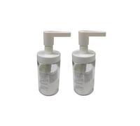 IKEA TACKAN - Set di 2 dispenser di sapone, in vetro (trasparente)