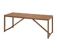 IKEA Tavolo NÄMMARÖ, esterno, 200x75 cm, marrone chiaro tinto