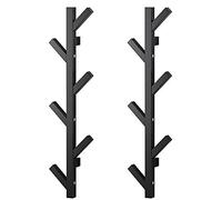 Ikea TJUSIG - Gruccia nera (confezione da 2, 76 cm, nero)