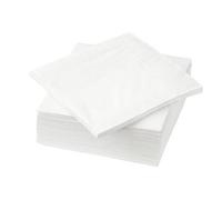IKEA Tovaglioli di carta FANTASTISK, 24 x 24 cm, 50 pezzi, bianco