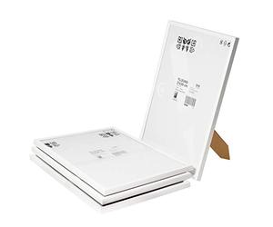 Ikea YLLEVAD - Cornici leggere per foto, formato A4, 21 x 30 cm, in plastica e cartone, confezione da 4