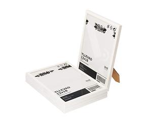 Ikea YLLEVAD - Cornici per foto leggere, 13 x 18 cm, in plastica e cartone, confezione da 4