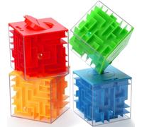iKeelo 4 Pezzi Labirinto dei soldi Puzzle Box, rende i regali in contanti più divertenti, regali STEM e rompicapo per bambini e adolescenti