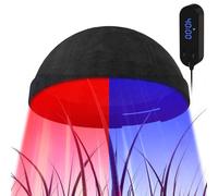 iKeener Casco Laser contro la Caduta dei Capelli, FDA Approvato 236 Diodi Luce Rossa & Luce Blu Cappello LED per la Ricrescita dei Capelli Donne e Uomini, 5-60 Min Regolabile
