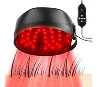 iKeener Casco Laser per Crescita Capelli e Anticaduta Capelli, FDA Approvato 660nm & 850nm Cappello a Raggi Infrarossi per la Ricrescita dei Capelli per Uomo e Donna, Dimensioni Regolabili