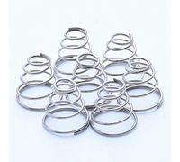 IkErna Molla Di Pressiconica, 10 Pezzi, Molla Di Compressia Torre in Acciaio Inox 304, Diametro Filo 1 Mm, 1,2 Mm/1.2 * 11.5-18 * 20-5.5Mm/10Pcs