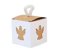 iKesoce Bomboniere Battesimo, 30 Pz Scatola Regalo Bomboniere Comunione Scatoline Portaconfetti Confezione Confetti Scatole Caramella per Matrimonio, Anniversario