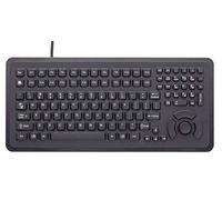 IKEY Tastiera con cavo, Nero, USB